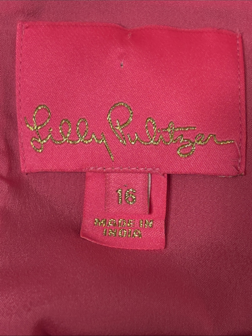 Lilly Pulitzer Hiedi Pink Maxi Dress with Metallic Spots - Picture 2 of 8